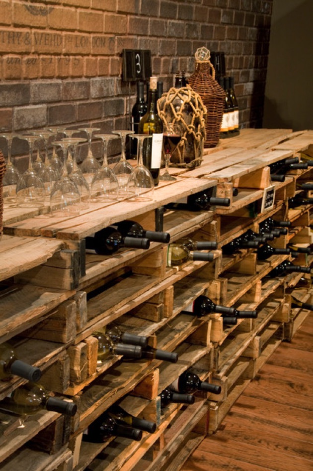 Pallet Diy Wood Wine Cellar