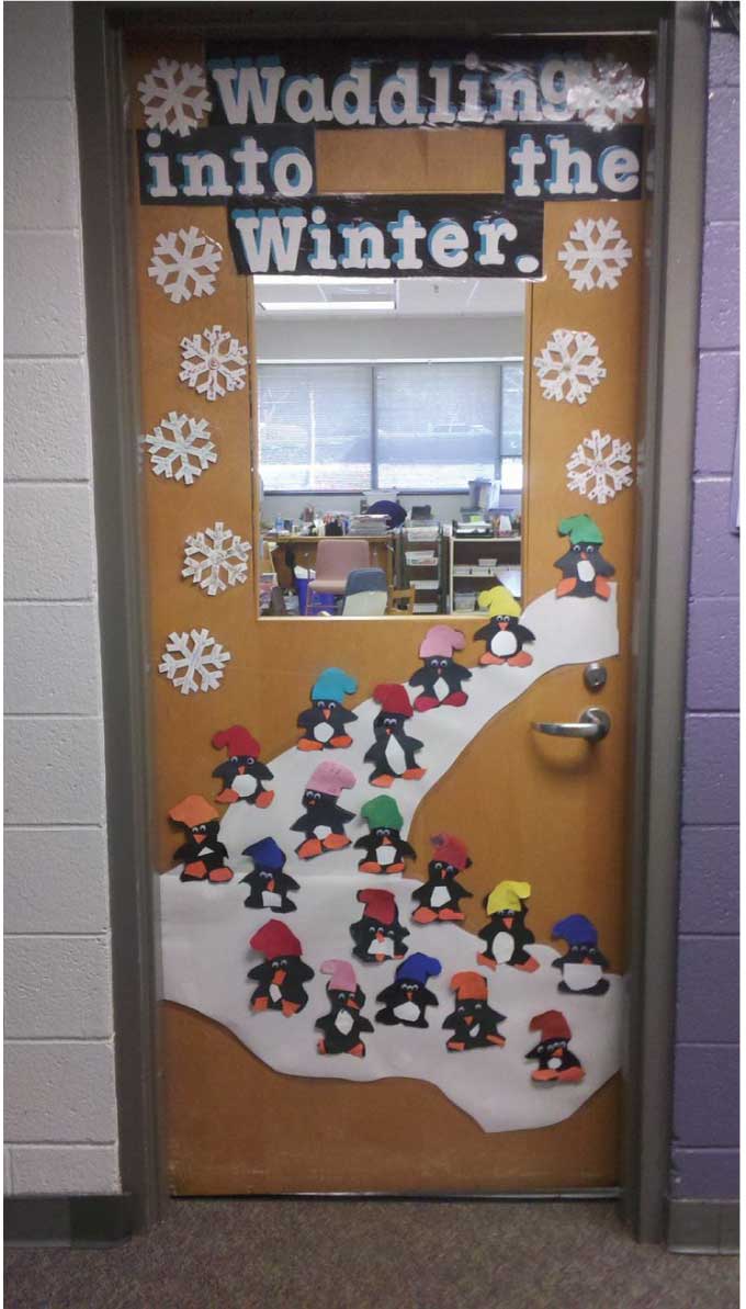 Penguin Classroom Door Decoration