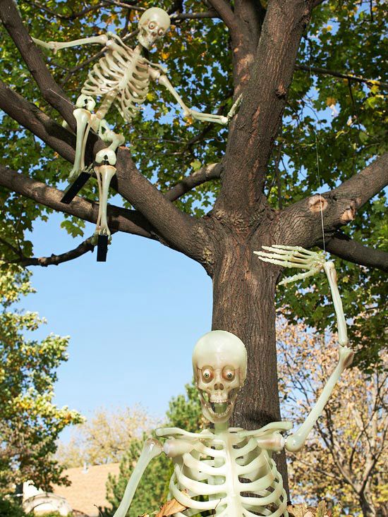 Skeletons Halloween Decoration Ideas