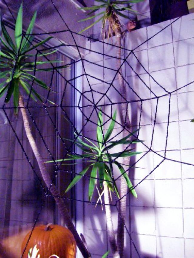 Spider Web Outdoor Decoration