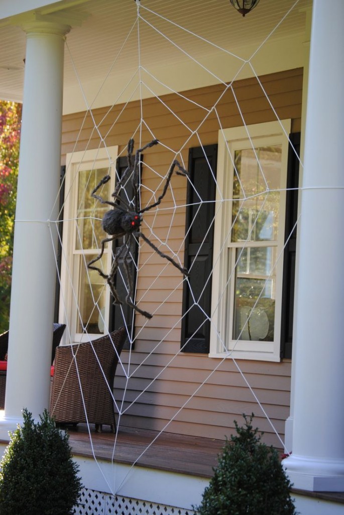 Spider Webs Outdoor Halloween Decorations