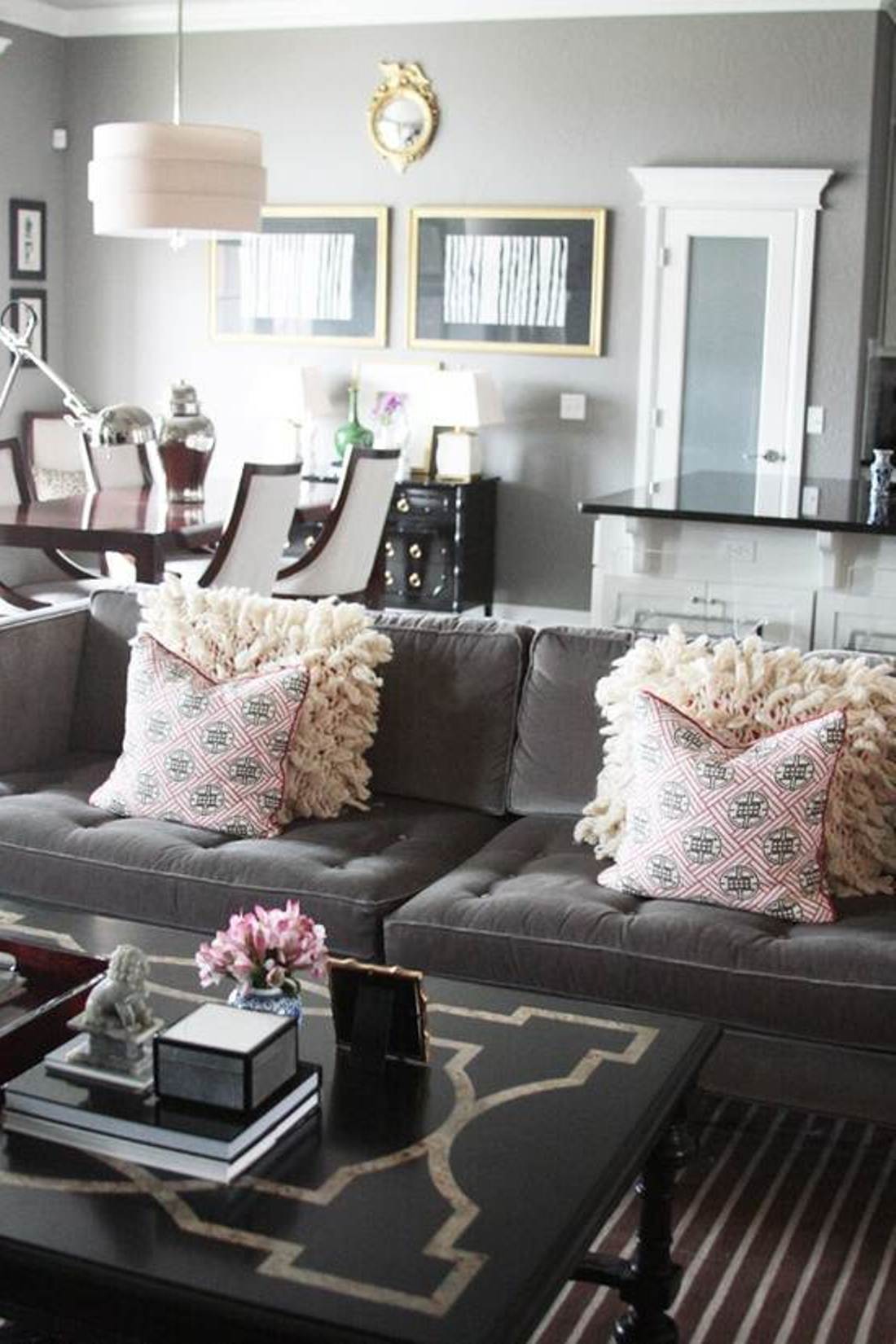25 Gray Living Room Design Ideas - Decoration Love