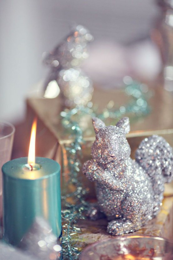 Blue and Silver Christmas Decorations Ideas