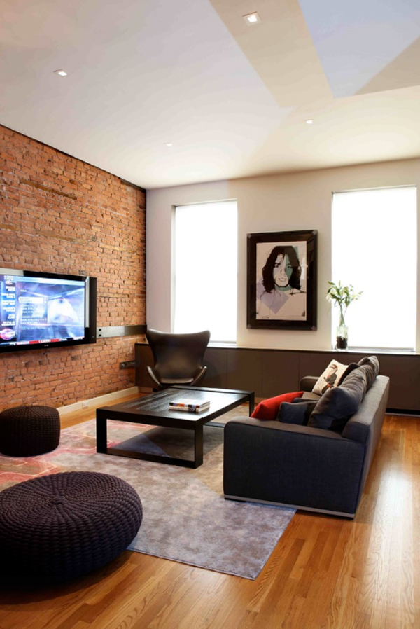 brick-wall-living-room