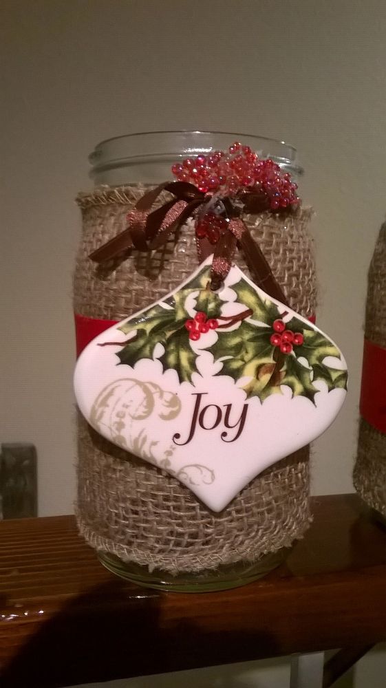 Christmas Crafts to Make with Mason Jars