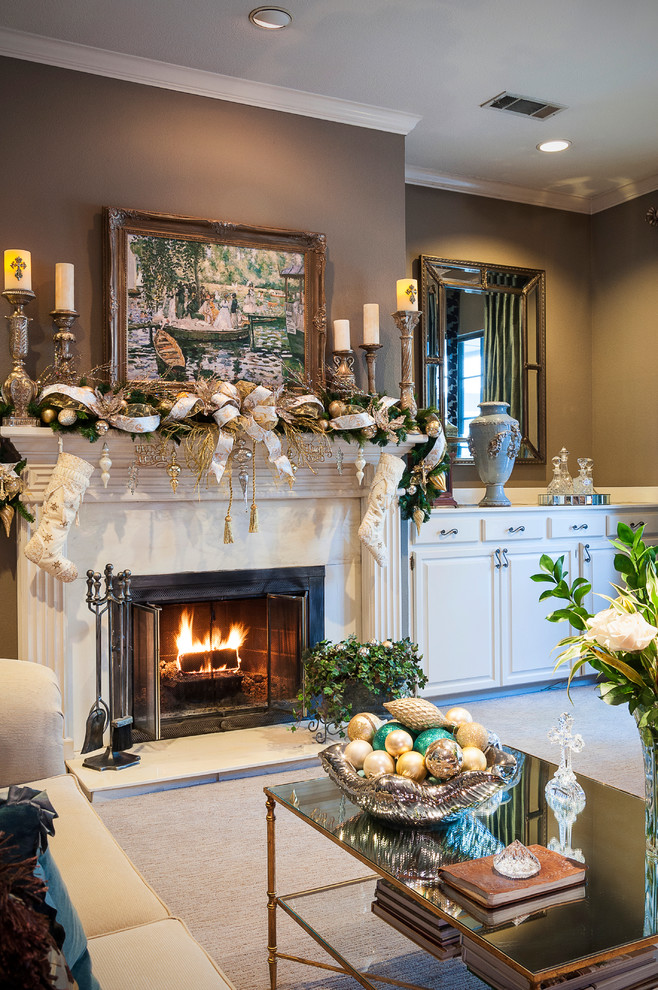 Christmas Living Room Decorating Ideas 2016