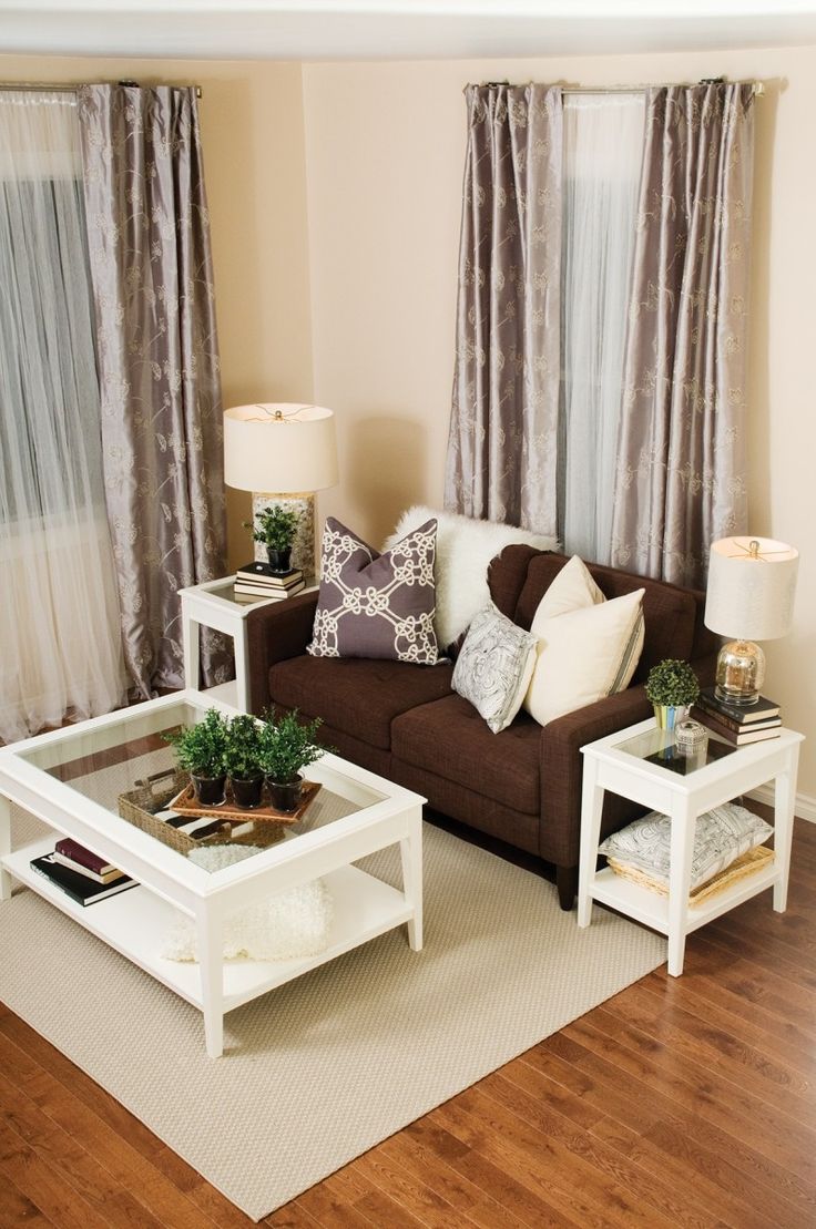 curtains-with-brown-couch-living-room-ideas
