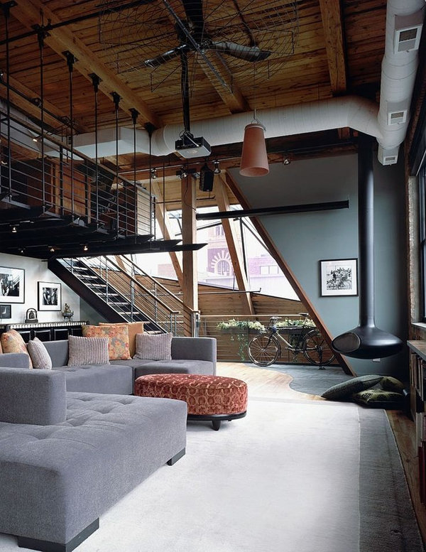 industrial-loft-style-living-room