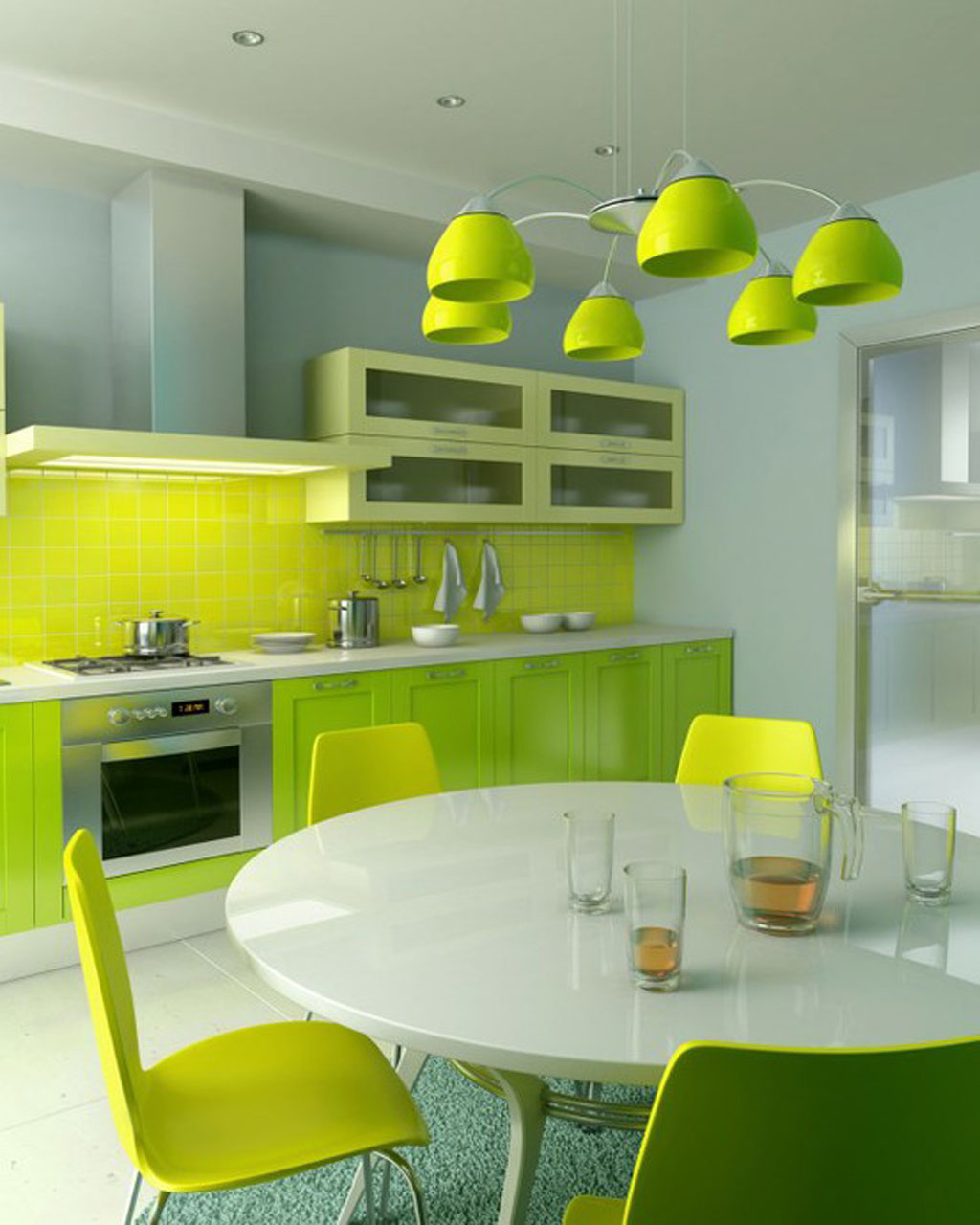 lime-green-kitchen