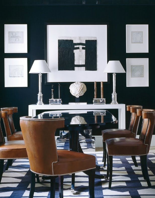 navy-blue-and-white-dining-room-chair