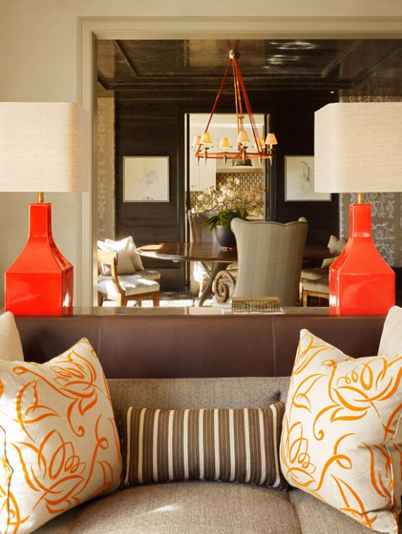 orange-living-room-with-lamps