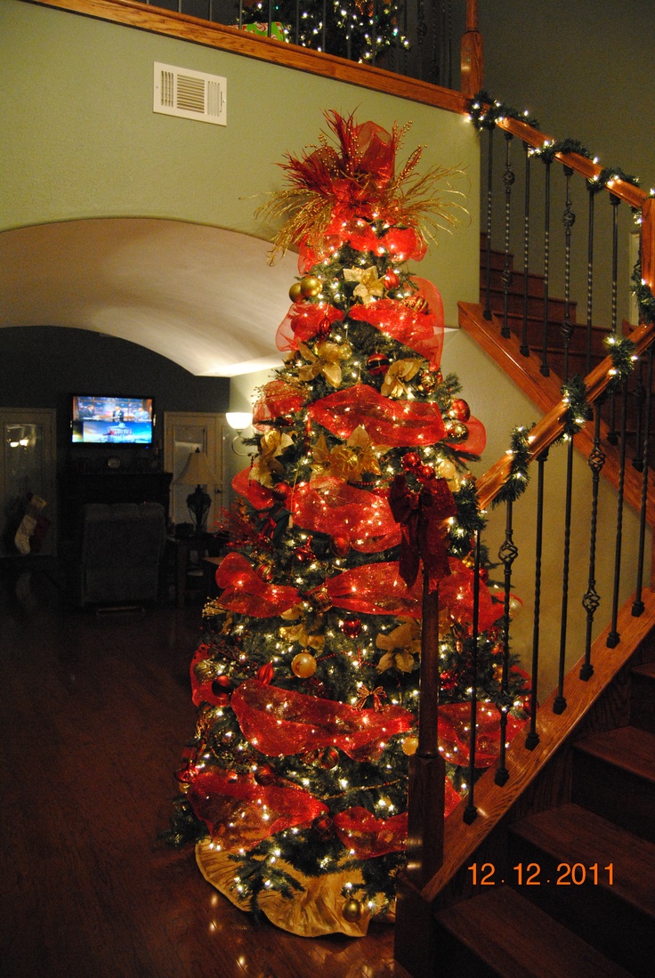 pencil-christmas-tree-decorating-ideas