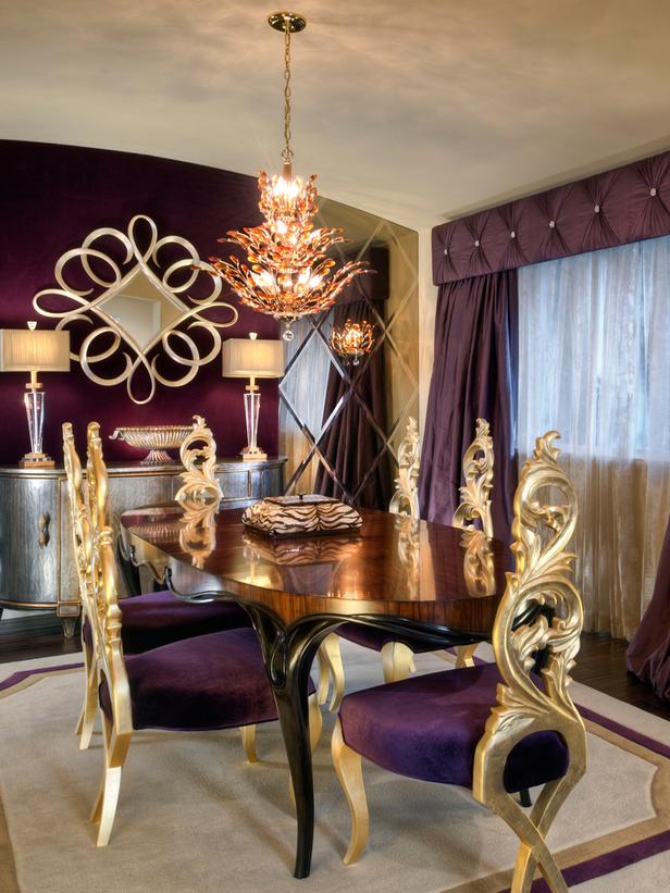 purple-and-gold-dining-room