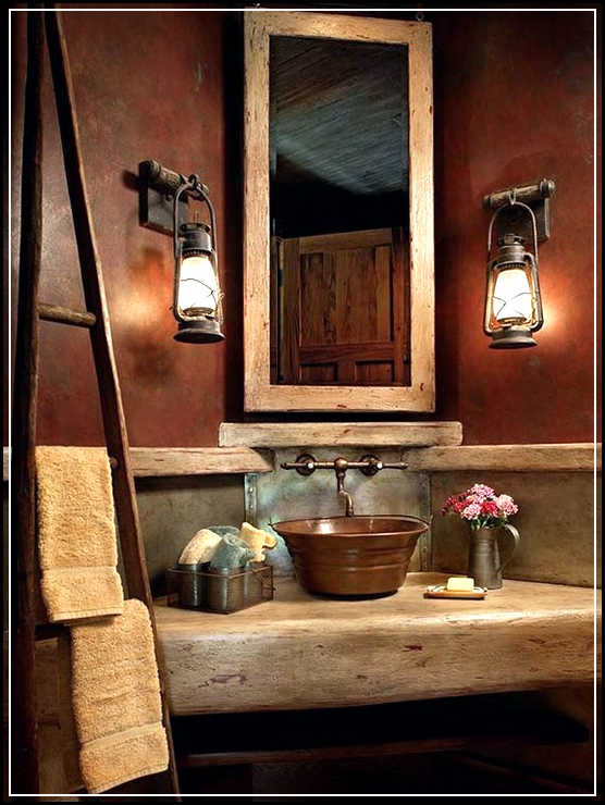 rustic-bathroom