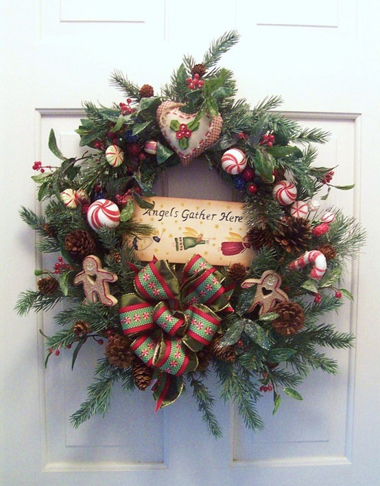 Rustic Christmas Wreath Ideas