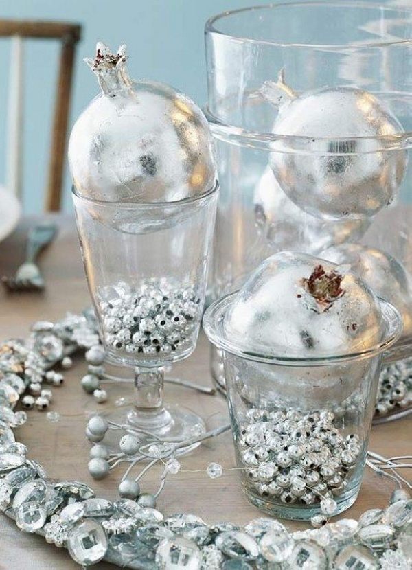 Silver Christmas Decorations Ideas