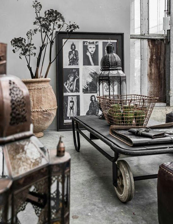 vintage-industrial-living-room-ideas