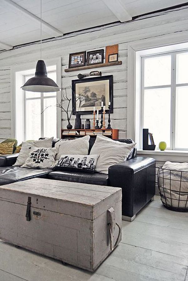 white-rustic-industrial-living-room