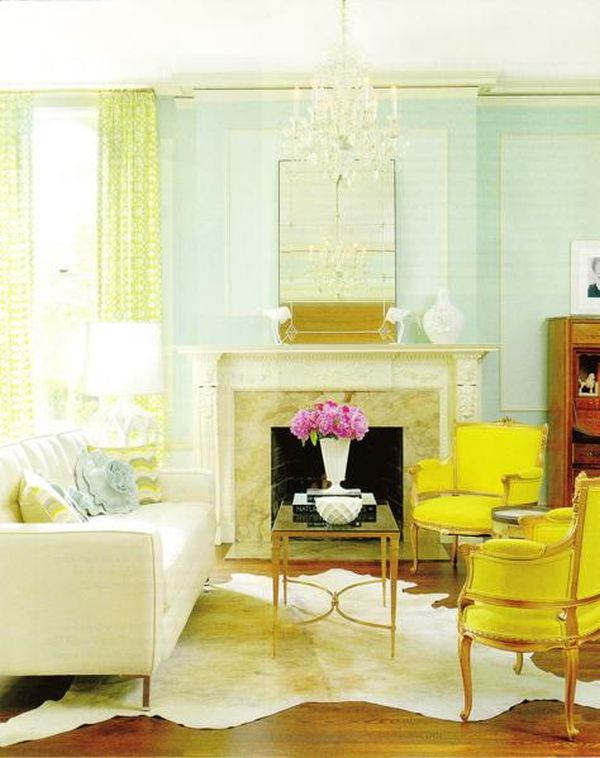 yellow-and-aqua-living-room