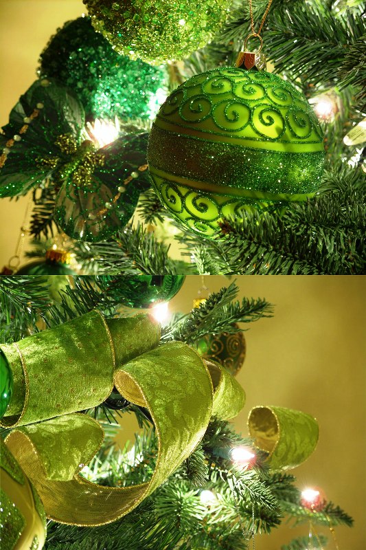 apple-green-christmas-decorations