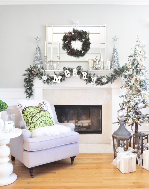 black-and-white-christmas-decorating-ideas