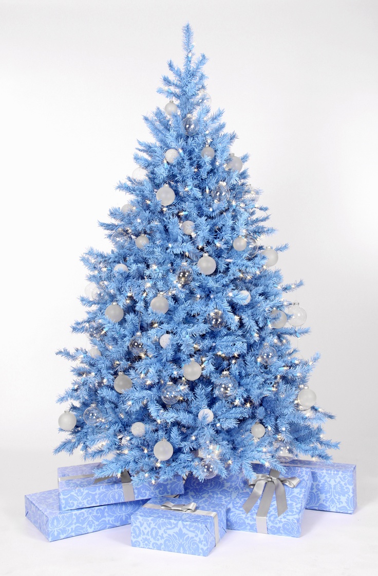 blue-christmas-tree-design-view