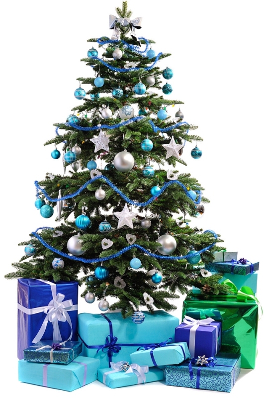 blue-and-silver-christmas-tree-design