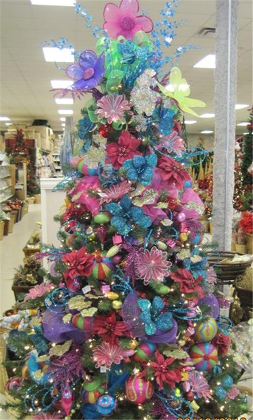 bright-colored-christmas-tree-decoration