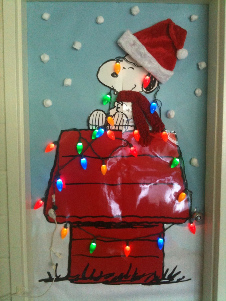 charlie-brown-christmas-classroom-door-decorations