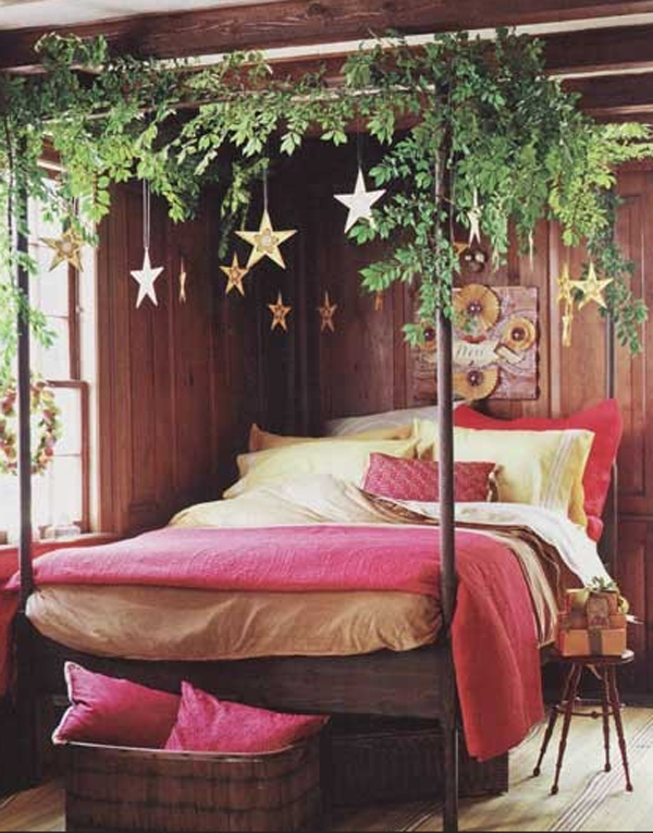 christmas-bedroom-decorations-idea