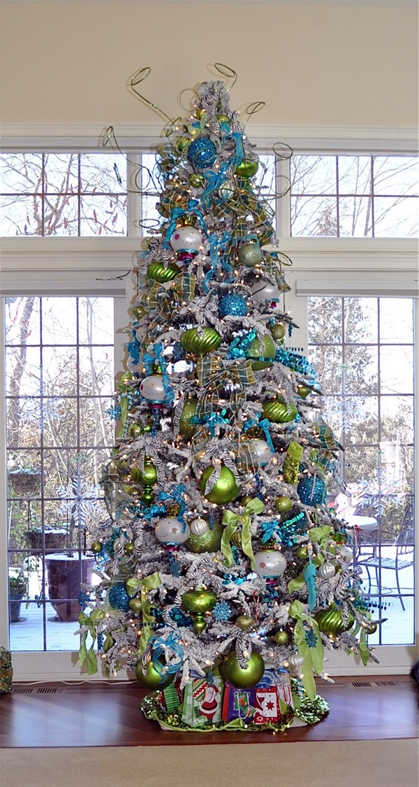 34 Blue Christmas Tree Decorations Ideas  Decoration Love