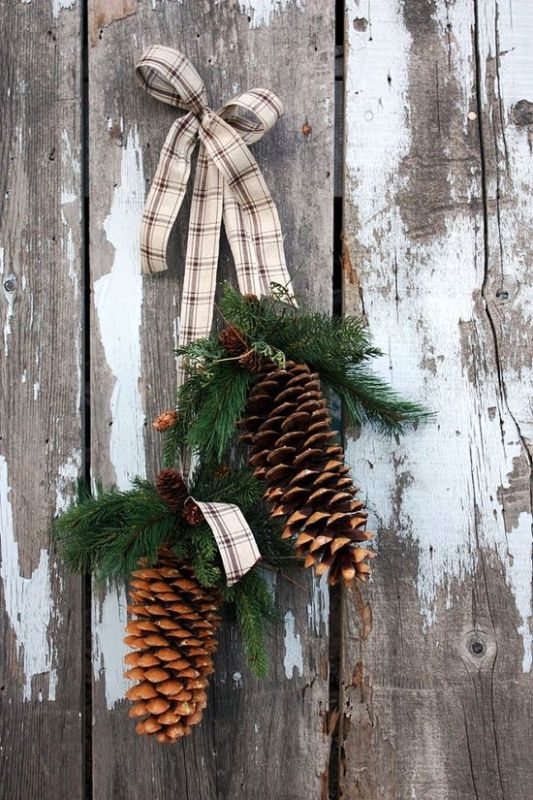 30 Pine Cones Christmas Decorations Ideas You Love To Try  Decoration Love