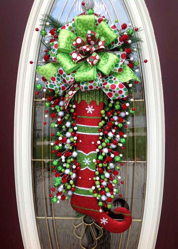 christmas-door-wreath-pinterest