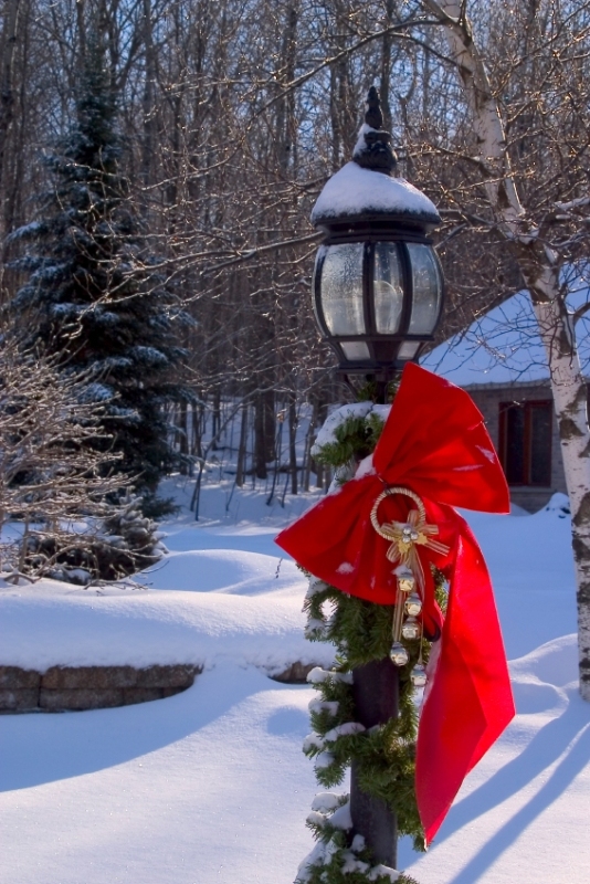 25 Outdoor White Christmas Decorations Ideas - Decoration Love