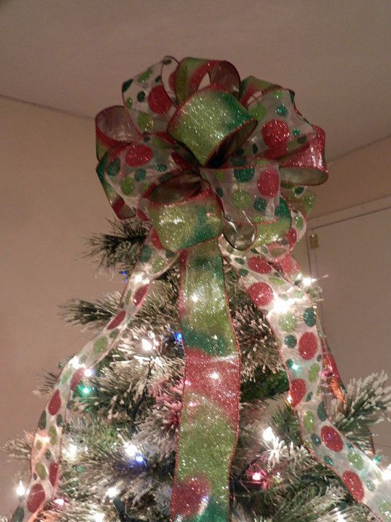 christmas-tree-topper-bow-with-ribbon