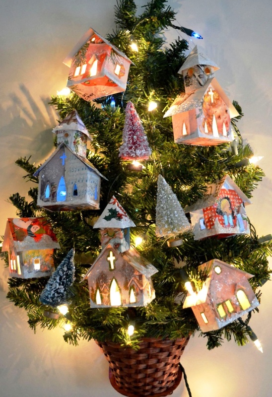 christmas-village-houses-vintage-ideas