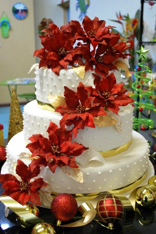 christmas-wedding-cake