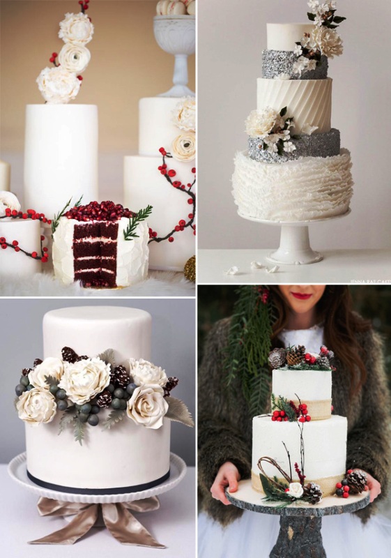 christmas-wedding-cakes-2015