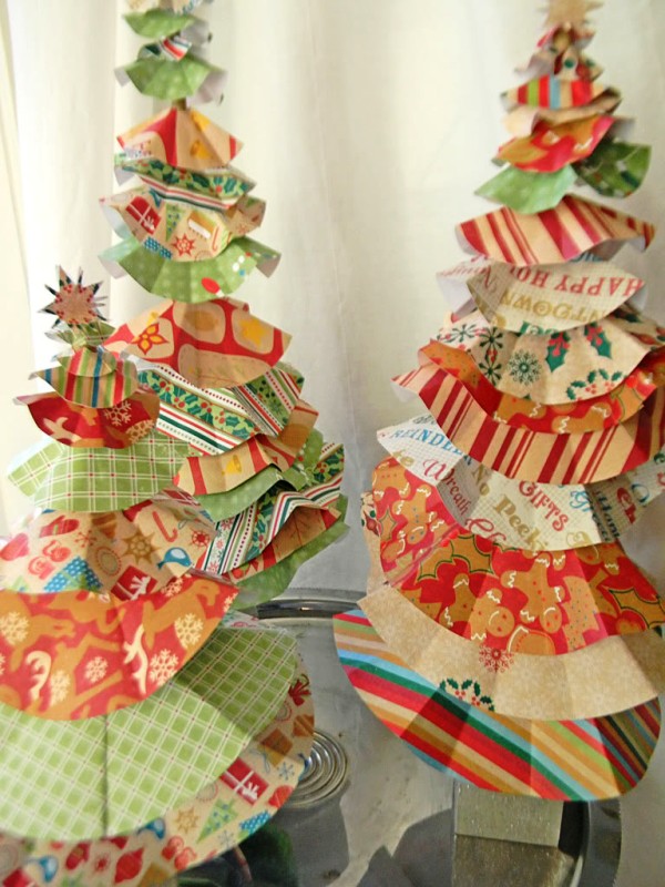 diy-paper-christmas-tree-decorations