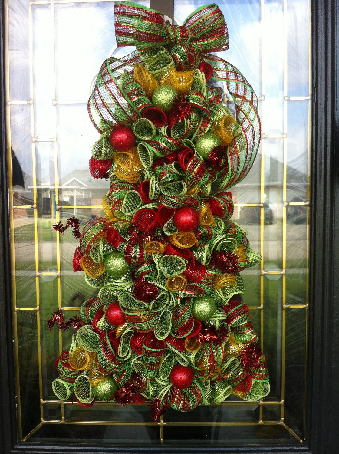 44 Awesome Christmas Tree Decorations With Mesh Decoration Love