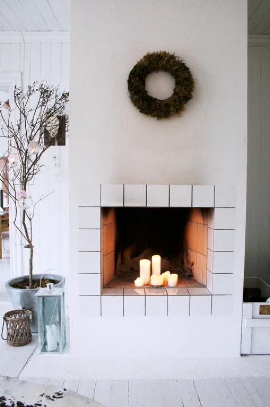 decorate-non-working-fireplace-candles