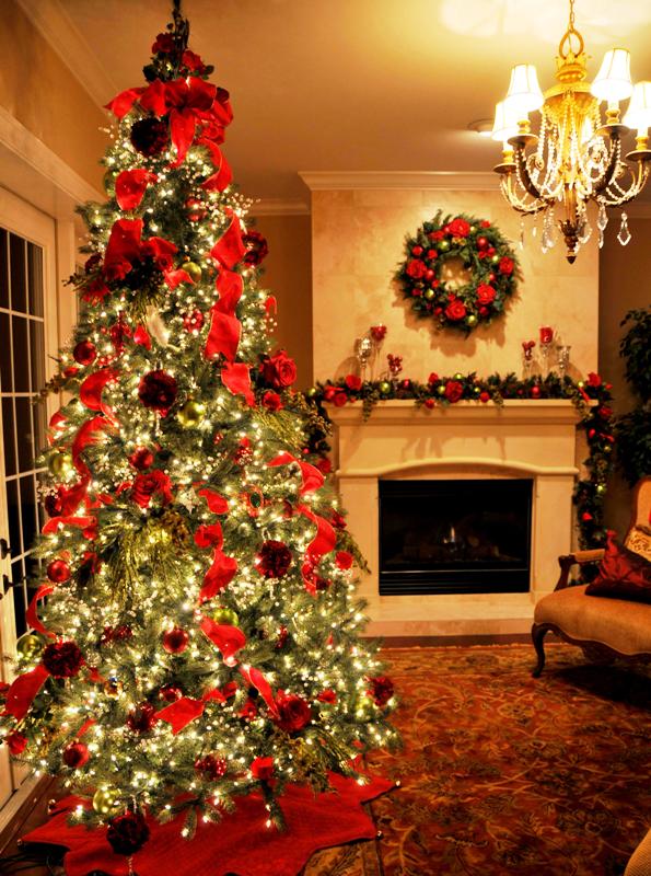 eastern-country-christmas-tree-decorating-ideas