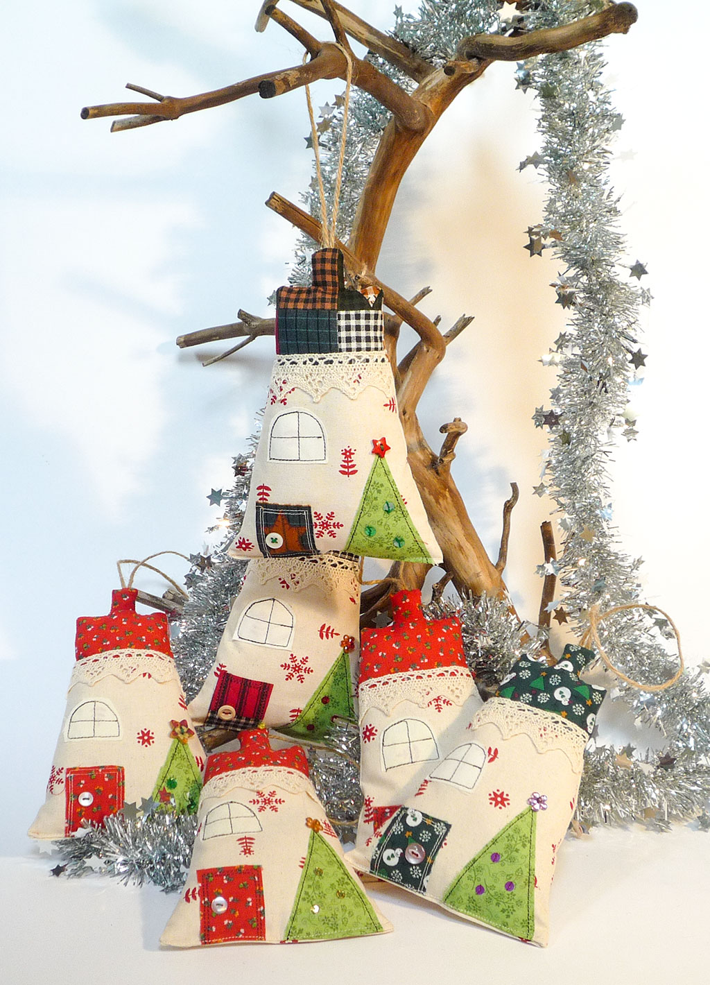 40 Fabric Christmas Tree Decorations Ideas  Decoration Love