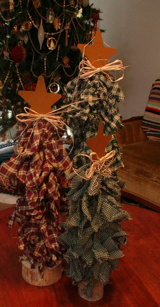 fabric-christmas-tree-ideas
