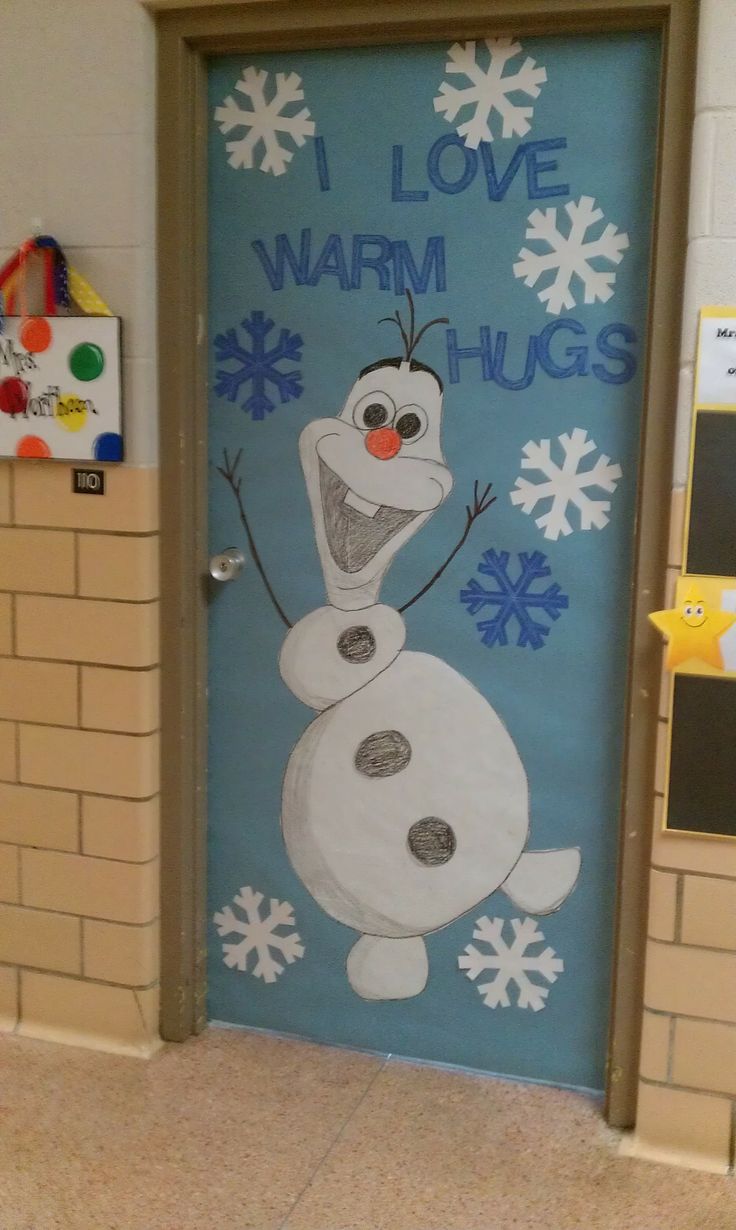 olaf-classroom-door-decoration