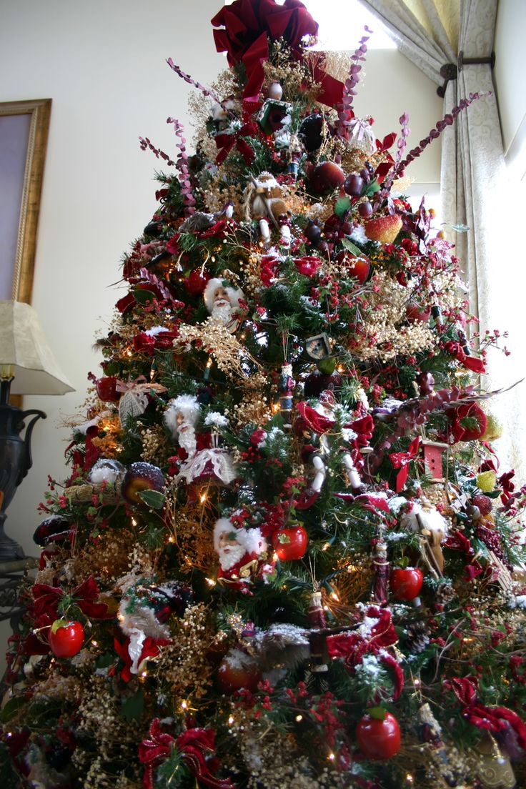 old-fashioned-christmas-tree-theme