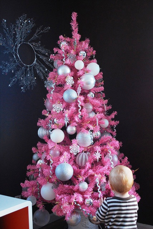 pink-christmas-tree-decorations-fine-ideas