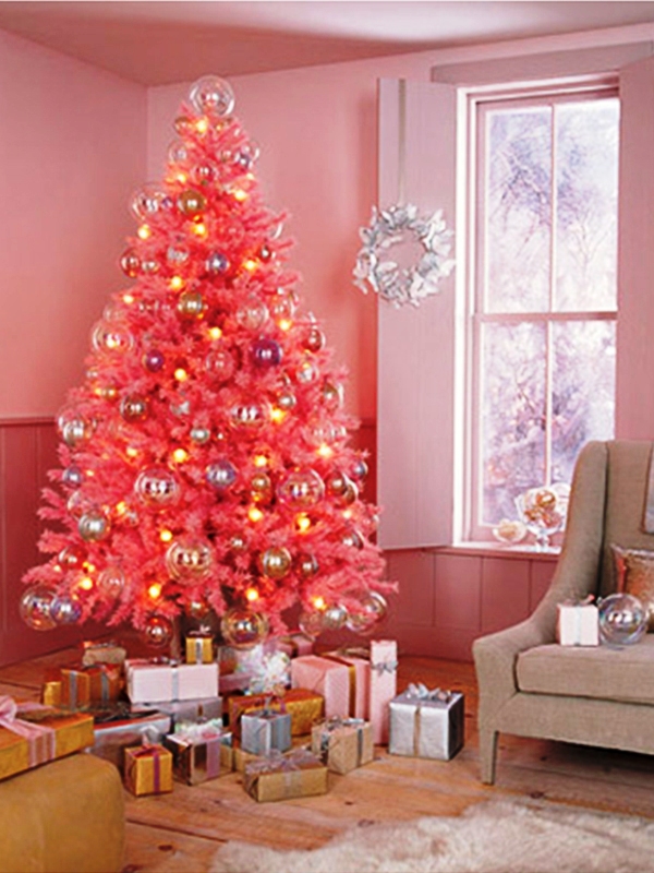 pink-christmas-tree-idea