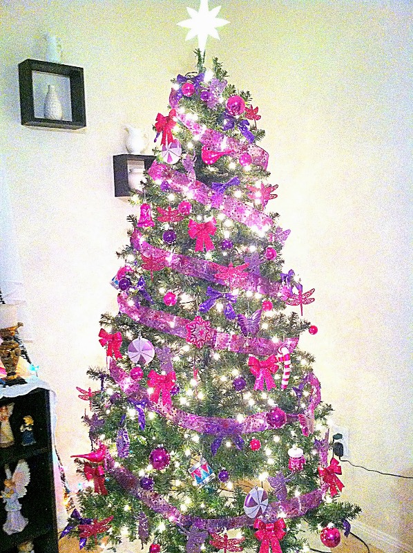 pink-and-purple-christmas-tree-ideas