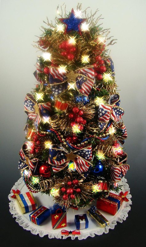 red-and-blue-decorated-christmas-trees